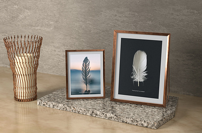 Free Picture Frames PSD Mockup frame free freebie mockup mockup template mockups photo photoshop picture picture frame
