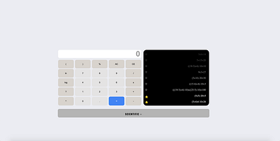 Calculator Desktop 100 daily ui 100daychallenge calculate calculation calculator calculator app calculator design calculator ui dailyui design online calculator scientific calculator ui web