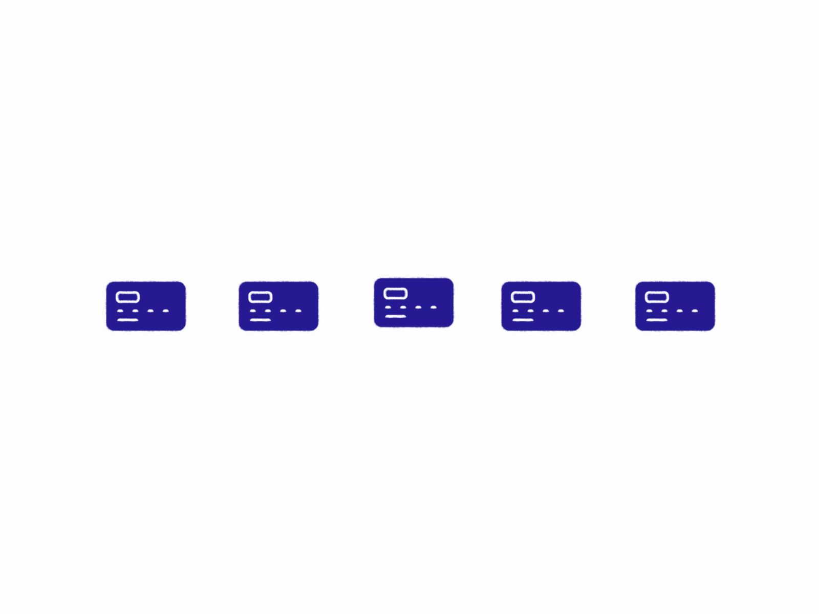 Cards loading page animation - 02 after effects animation cards fintech interaction interface loader loading animation micro ui