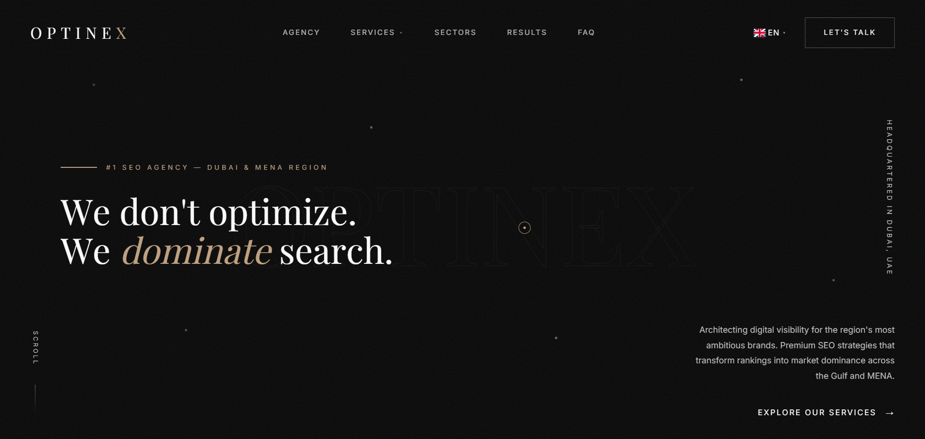 OptiNex: SEO Agency Website Landing Page UI Design, Hero Section agency landing page agency ui agency website ai website business landing page company landing page corporate website creative landing page dubai website hero section home page landing page modern landing page optinex responsive landing page seo landing page simple landing page vibe coding web design web design dubai