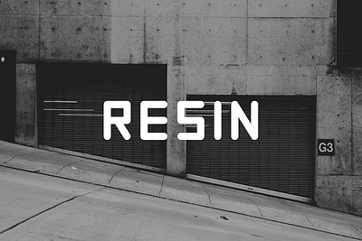 RESIN Free Font download download free font font free sans serif typography