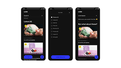 We Are Dot Lush Dot Com - Search filters menu search sticky nav ui