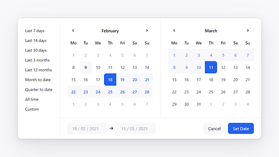 Calendar blue calendar clean date design simple ui web web design widgets widgets simple clean blue