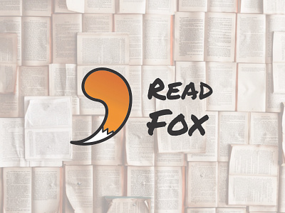 READ FOX book books dailylogochallenge design fox logo read reader reader app readfox vector