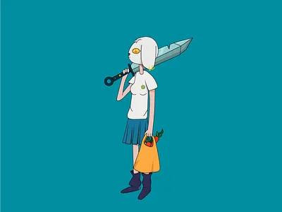 Special outfit animal illustration character character design characterdesign characters furry girl character girl illustration illustration illustration art illustrator rabbidesigner rabbit vector art vector character vector illustration warrior