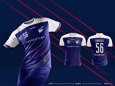 KJ Eagle Jersey Design branding design graphic design logo minimal