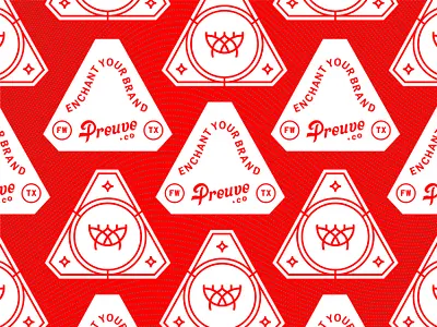 Sacred Enamel brand brand extension digital enamel enamelpin merch merchandise mystical pin preuve red sacred swag woodtype