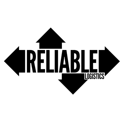 Reliable Logistics Logo branding design graphic design illustration logo typography
