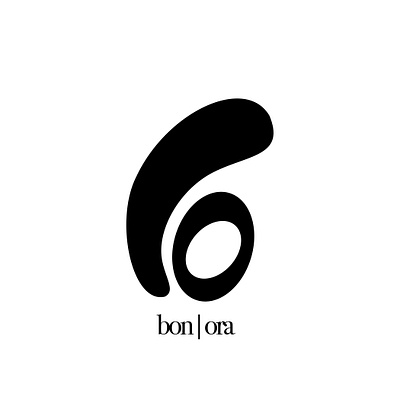 Bon Ora Logo Graphic branding design graphic design illustration logo typography vector