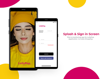LollyPop.. mobile ui shopping ui ui design ux xd design