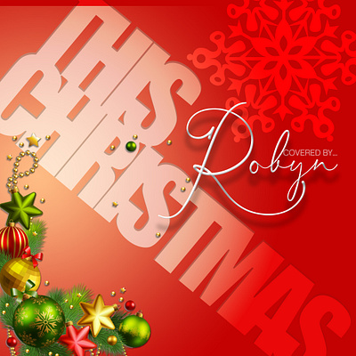 This Christmas Album Art design graphic design illustration