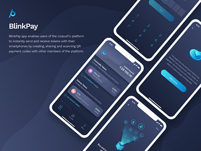 BlinkPay crypto crypto wallet futuristic token wallet