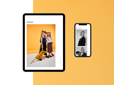 Website design for photographer Marina Shevchenko - Adaptive adaptive clean design dribbble fashion minimal minimalism mobile models photographer portfolio tablet ui user interface design ux