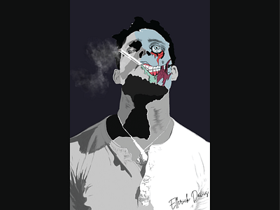 Zombie Illustration design illustration zombie
