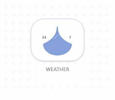 Weather Icon app art dailyui design icon logo ui ux web website