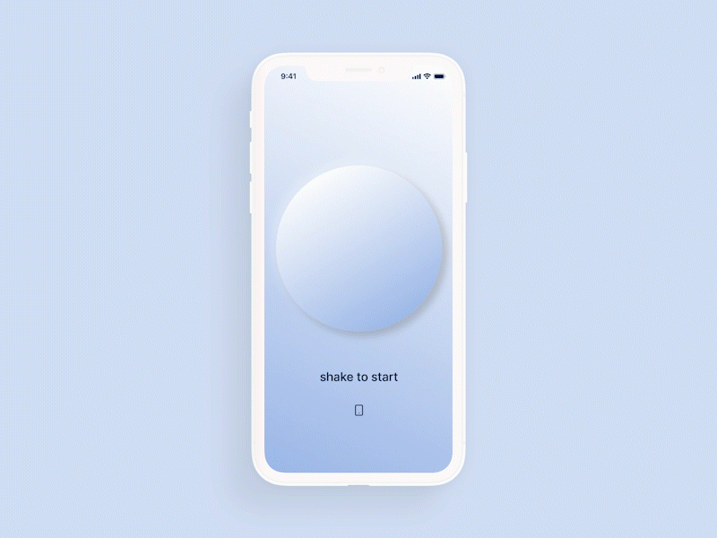 magic 8 ball app design fortune fortune teller interaction design magic mobile mobile app design mobile ui neumorph neumorphic simple simplicity ui ux