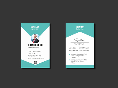 Id Card Design card design card designing header card desgin id car design id card design identity identity branding identity card desgin identitydesign