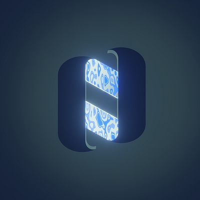 Deneural Branding Logo blender blender 3d blender3d blender3dart branding design icon illustration logo minimal ui visual design