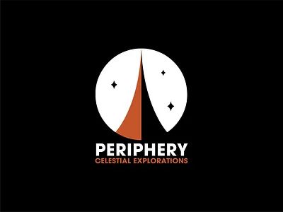 Periphery branding design graphic design logo logo design space space logo