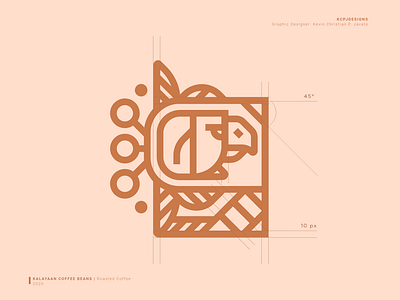 Kalayaan Coffee Beans - Logo Design animation art brand identity brand identity design branding brown coffee design flat graphic design illustration logo logo design minimal vector web