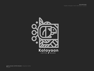 Kalayaan Coffee Beans - Logo Design art branding coffee design flat icon illustration lineart logo minimal packaging typography uidesign vector