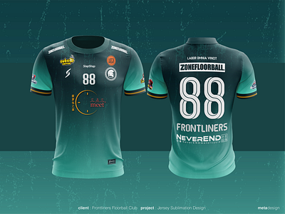 Frontliners Jersey Dribble Template 11