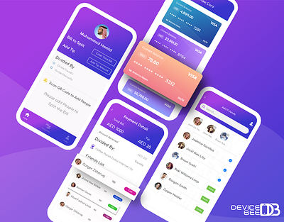 Mobile Wallet App app development devicebee mobile app development company mobile design on demand app ui ux