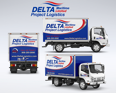 MOCKUP VEHICLE TRUCK USUZU DELTA branding branding design mockup photoshop truck vehicle