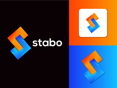 s letter logo design - modern s logo - lette s logo abstract apps icon brand identity branding colorful corporate creative logo design dribble gradient logo illustration initial letter logo logo logo mark logo trends 2020 logos logotype modern s logo