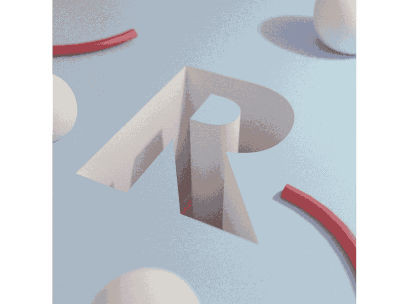 R 3danimation branding design motion design typogaphy