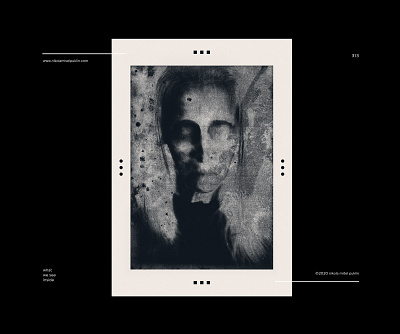 no. 313 she came to visit again album cover book cover compostion contrast design digital experimental high key horror horror art minimal movie poster pattern photoshop poster poster a day posterdesign postereveryday texture