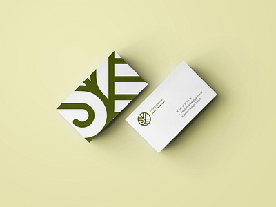 New identity/business card for Landscapegardener Jens Pedersen corporate identity craftmanship crafts design gardener graphicdesign identity landscapegardener nature tradition visualidentity