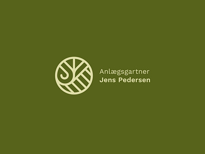 New identity for Landscapegardener Jens Pedersen corporate identity craftmanship crafts design gardener graphicdesign identity landscapegardener logo nature tradition visualidentity