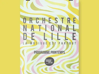 National Orchestra of Lille - Posters abstract art branding communication design france french graphic design graphic designer music national orchestra onl orchestra poster print