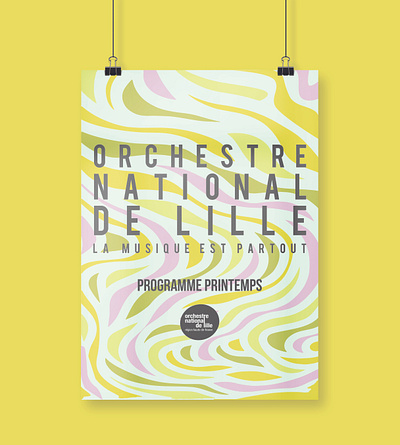 National Orchestra of Lille - Posters abstract art branding communication design france french graphic design graphic designer music national orchestra onl orchestra poster print