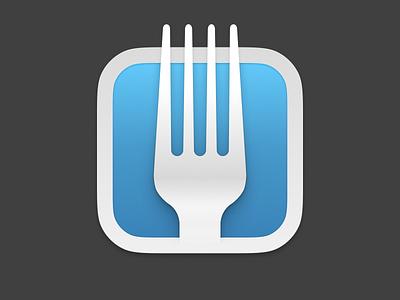 Fork Big Sur Icon Experiments app icon application big sur fork icon mac macos