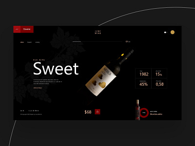 Winery Website UI/UX Design branding brandingagency design interaction design ui ux uxdesign web website wine wineinteractivewebsite wineproductbranding winery wineryonlinestore wineryshop winerywebsite winewebsite