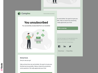 Email subscription daily ui dailyui email figma illustration illustrations kavala mail subscription subscriptions ui ui design uiux unsubscribe unsubscribe email
