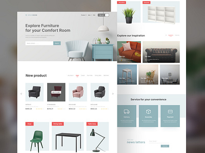 #exploration - furniture store web design clean design clean ui design designer website fresh design furniture furniture store furniture website minimal simple design ui uidesign uiux uiuxdesign ux web design