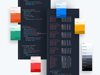 Design Tokens code color range color scale colors colors palette colorscheme components dark theme design design system design tokens front end interface ribeirão preto sass scale são paulo tokens ui vscode