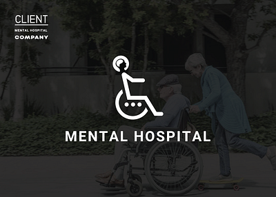 Mental hospital logo design abstract branding client design hospitals icon identity logo mental mental health minimal vector web website