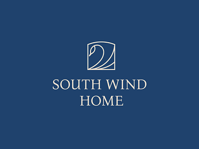 Homeware online store logo elegant goods harmony home homeland homeware house line logo luxury online products residence shop south store swan tree villa wind