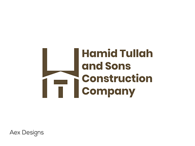 Logo for Hamid Tullah and Sons Construction Company adobeillustator brand branddesign branddesigner brandidentity branding graphicdesign htlogo htmonogram illustrator logodesign logodesigner logodesigning logodesigns logoinspiration logomark logos minimal monogram simple