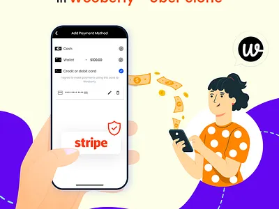Stripe 3D Secure in Wooberly branding design designs graphic user interface ux
