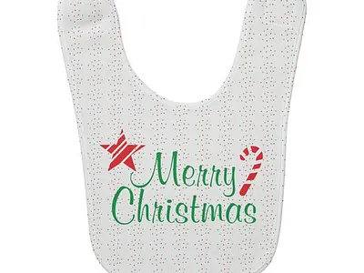 Merry Christmas Bib babies baby babybib bib christmas merry christmas zazzle