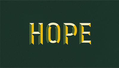 Hope lettering lettering art lettering artist type type art type design