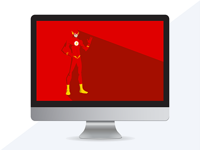 FANART - THE FLASH fan art fanart illustration vector art visual