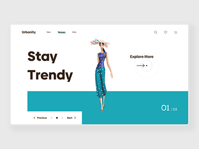 Urbanity - Fashion Website 2d 3d branding clean clothes clothing concept design fashion fashion app fashion design fashion illustration flat illustration minimal modern typography vogue web web design website design