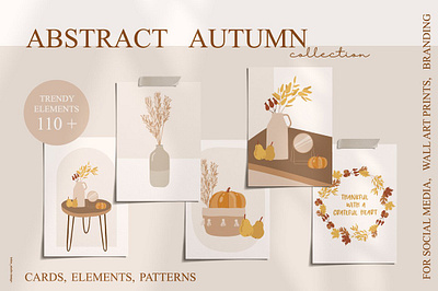 Abstract Autumn collection 110+ abstract autumn blog blogger business card cards collection design graphic design greeting card illustration paper poster poster design posters simple textile wrapping wrapping paper