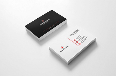red business card business card design business cards corporate business card corporate design creative business card creative design design illustration ui